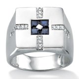 mens silver rings