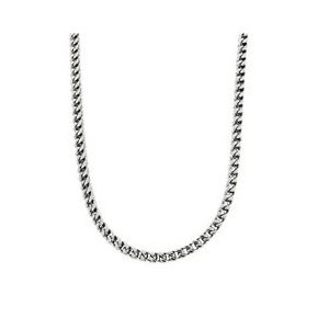 Mens-Stainless-Steel-Foxtail-Chain-Necklace