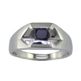 Mens-Black-Diamond-Solitaire-Engagement-Ring