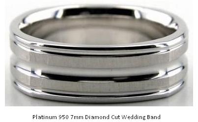 The Metal Platinum Platinum Wedding Band The Metal Platinum