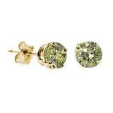 1.00-ct-yellow-diamond-earrings-14-karat-yellow-gold