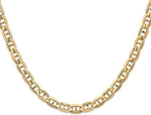 14k 6.25mm Concave Chain