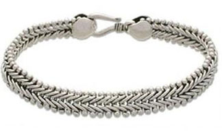 Sterling Silver Braided Bracelet