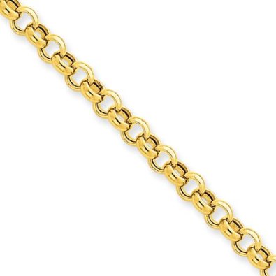 5mm-14-Karat-Yellow-Gold-Rolo-Chain-16-inch