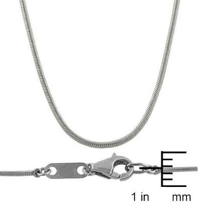 Platinum-1-mm-Round-Snake-Chain-18-Inch