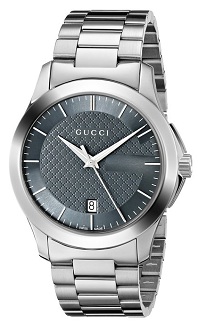 Gucci Men's YA126441 G-Timeless Stainless Steel Watch