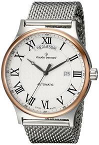 Claude Bernard Men's 83014 357RM AB Classic Gents Automatic Day-Date Analog Display Swiss Automatic Two Tone Watch