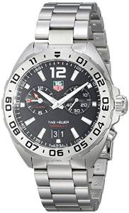 Mens WAZ111A.BA0875 Analog Display Watch with Link Bracelet TAG Heuer Watches