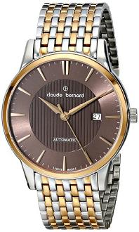 Claude Bernard Men's 80091 357RM BRIR Classic Automatic Analog Display Swiss Automatic Two Tone Watch