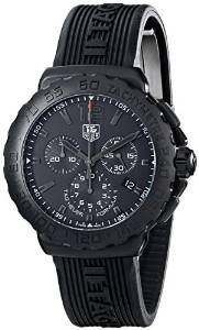 Tag Heuer Mens Formula 1 Black Dial Black Rubber Strap Chronograph Watch CAU1114.FT6024