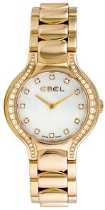 Ebel Womens Beluga Yellow Gold Diamond Watch
