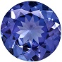 Natural Tanzanite AAA Quality loose Gemstone 7 mm Faceted Round
