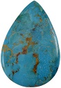 Natural Turquoise Pear 81.5 Cts loose Gemstone