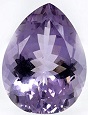 Teardrop Shape Natural Purple Amethyst Faceted Loose Gemstone