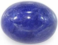 13.43 ct Natural Blue Tanzanite 16x12x8.10 mm Cabochon Oval Jewelry Gemstone