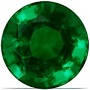 4.55 Carat Round Cut Loose Emerald Gemstone
