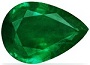 6.53 Carat Pear Cut Loose Emerald Gemstone