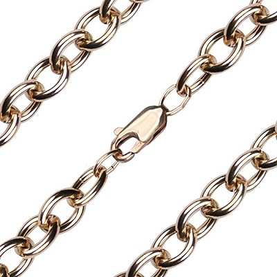 30 inch 14kt Gold Filled Heavy Open Cable Chain