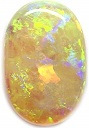 5 LOG 6.08 Ct. Natural Oval Cabochon Multi Color Australian Opal Loose Gemstone