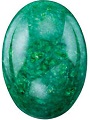 Natural Jadeite Jade Oval Gemstone