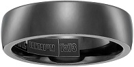 Men's Tantalum 6.5mm Comfort-Fit Plain Wedding Band