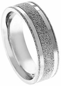 Men's Platinum 950 Stone Finish 7mm Comfort Fit Wedding Band