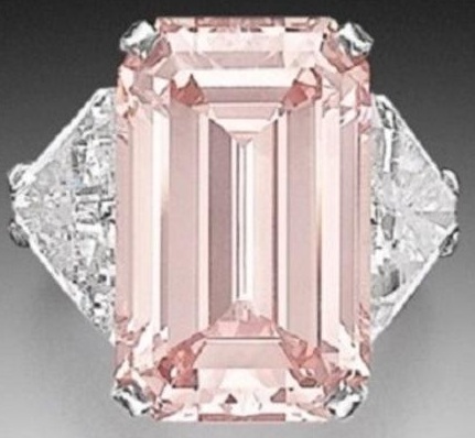 17.07 Carat Fancy Intense Pink Diamond