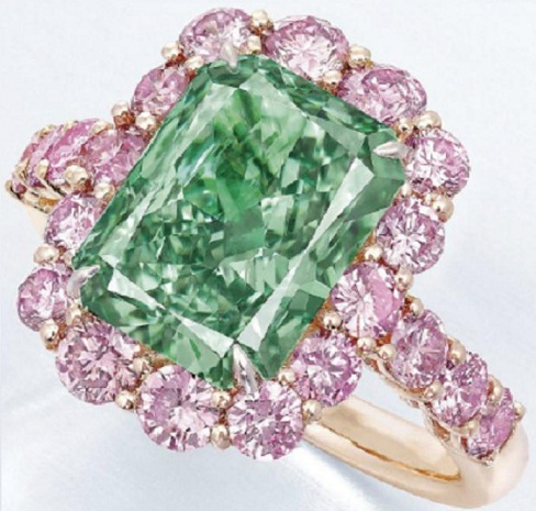 The Aurora Green Diamond