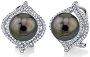 18K Gold Tahitian South Sea Cultured Pearl & Diamond Clara Earrings