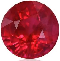 2.16 carat, Pigeon Blood, Burmese Ruby, Round Shape, CD