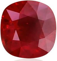 1.78 carat, Pigeon Blood, Burmese Ruby, Cushion Shape, GRS