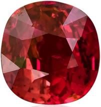 1.33 carat, Pigeon Blood, Burmese Ruby, Cushion Shape, No evidence of heat enhancement, GRS