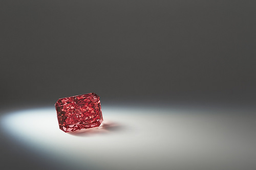 Argyle Everglow 2.11 Carat Radiant Shaped Fancy Red Diamond