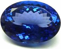 13.25 Cts Oval Shape Violet Blue Natural Tanzanite 5A Quality Loose Gemstone