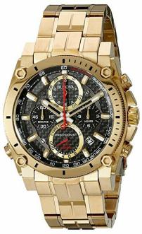 Bulova Men's 97B138 Analog Display Quartz Gold Watch