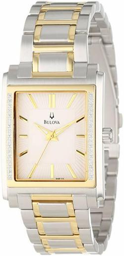Bulova Men's 98E111 Diamond Case Watch