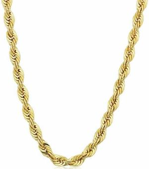 14k Yellow Gold Filled Mens 4.2mm Chain Necklace