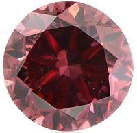 0.20Cts Argyle Fancy Deep Pink Loose Diamond Natural Color Round Cut GIA Cert