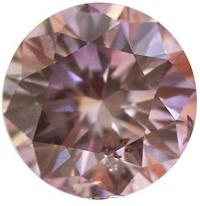 0.35Cts Fancy Purple Pink Loose Diamond Natural Color Round Cut GIA Certificate