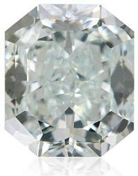 0.73Cts Fancy Light Bluish Green Loose Diamond Natural Color GIA Untreated