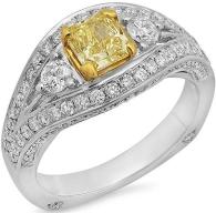 18k Gold 1.8CTW Diamond Jewelry Ring