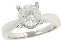 Fine Jewelry Solitare Diamond Engagement Ring