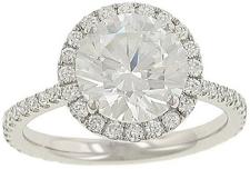 Halo Design Diamond Engagement Ring