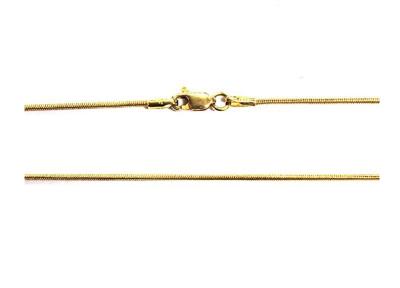 Brilliant Bijou 14k Yellow Gold 1.1mm Box Chain Bracelet 