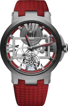 Ulysse Nardin Executive Skeleton Tourbillon 45mm Mens Watch