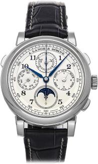 A. Lange and Sohne 1815 Mechanical (Hand-Winding) Silver Dial Mens Watch 421.025FE (Certified Pre-Owned)