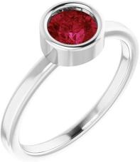 Bonyak Jewelry Ruby Ring - Size 7