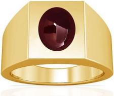 18K Yellow Gold And Beautiful Bezel Set 8.22ct. Rare Untreated Cabochon Ruby Ruby Mens Ring (GIA Certificate)