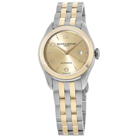 Clifton Automatic 18kt Rose Gold & Steel 30mm Women's Watch