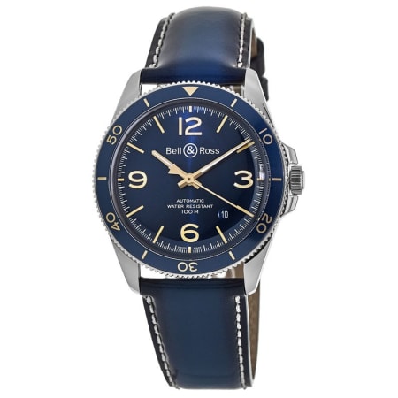 BR V2-92 Aeronavale Blue Dial Men's Watch